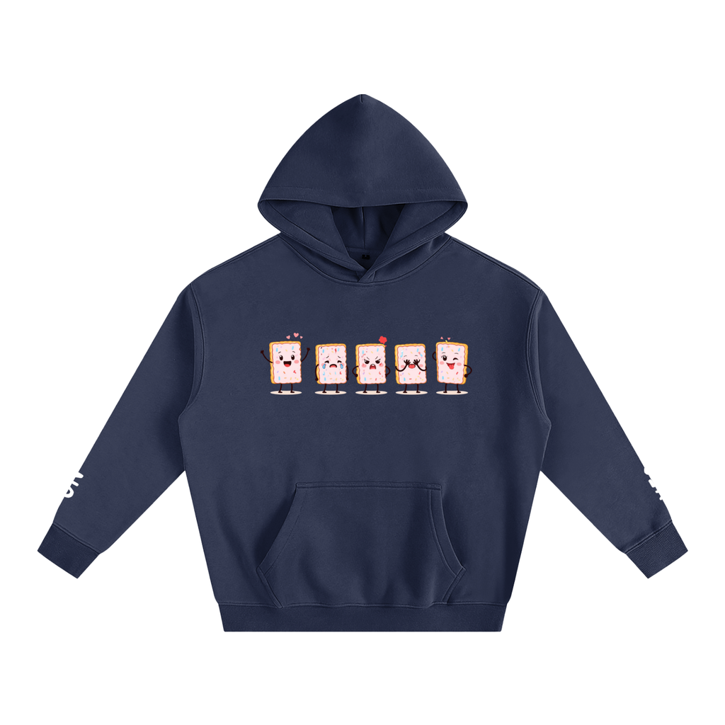 Emotional Poptart - Oversize Fleeced Hoodie