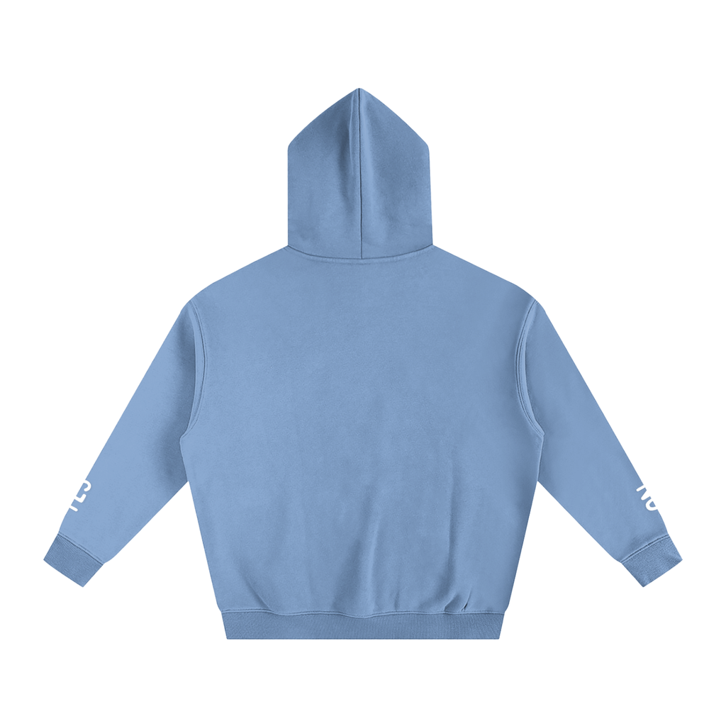 Exhausted- Oversize Fleeced Hoodie