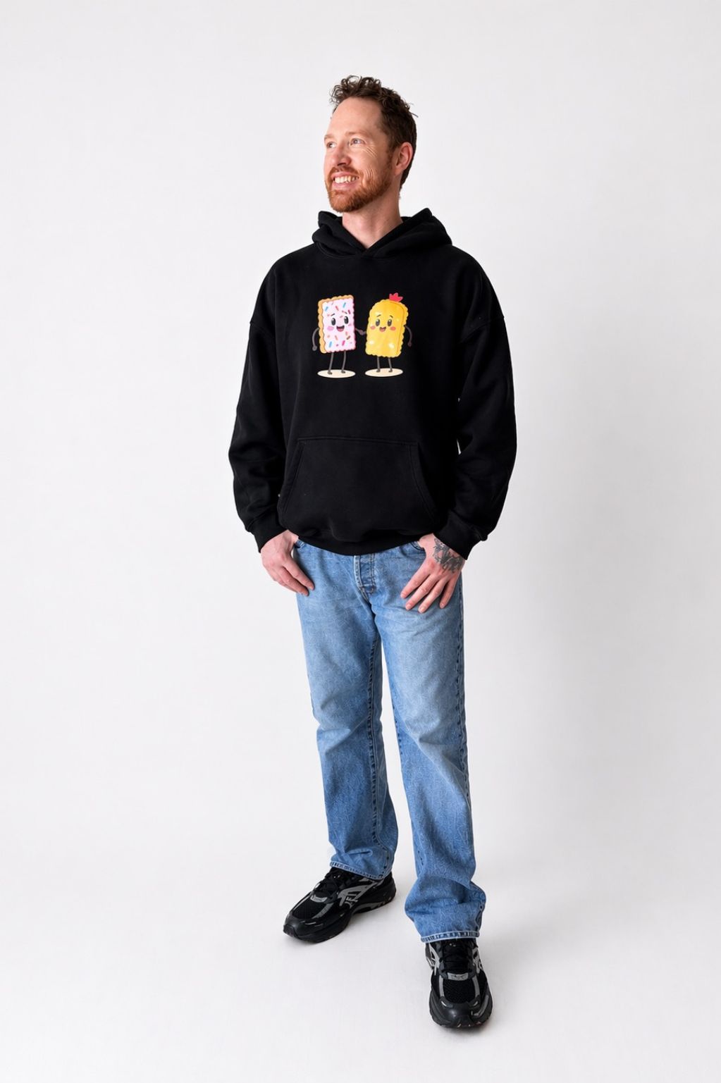 Chaos Comfort Club - Oversize Fleeced Hoodie