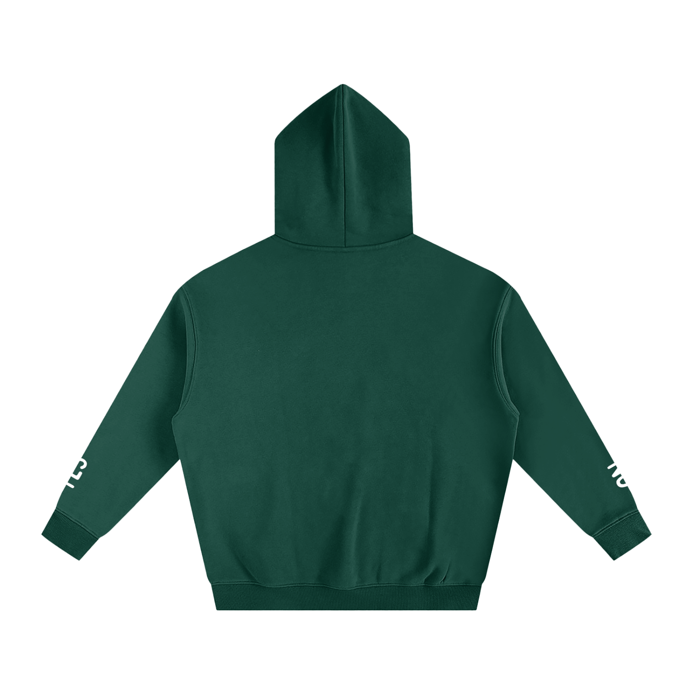 Feeling Nonverbal Cursive  - Oversize Fleeced Communication Hoodie