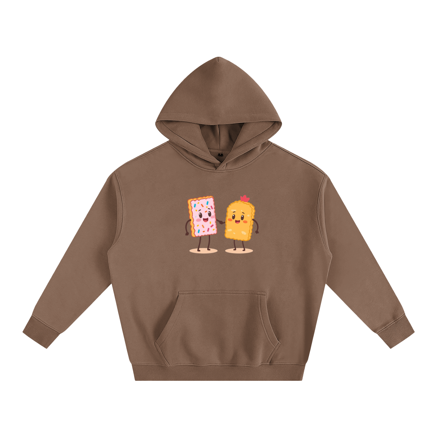 Chaos Comfort Club - Oversize Fleeced Hoodie