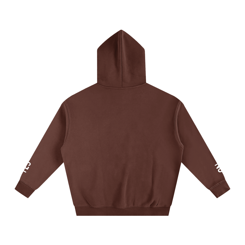 Exhausted- Oversize Fleeced Hoodie