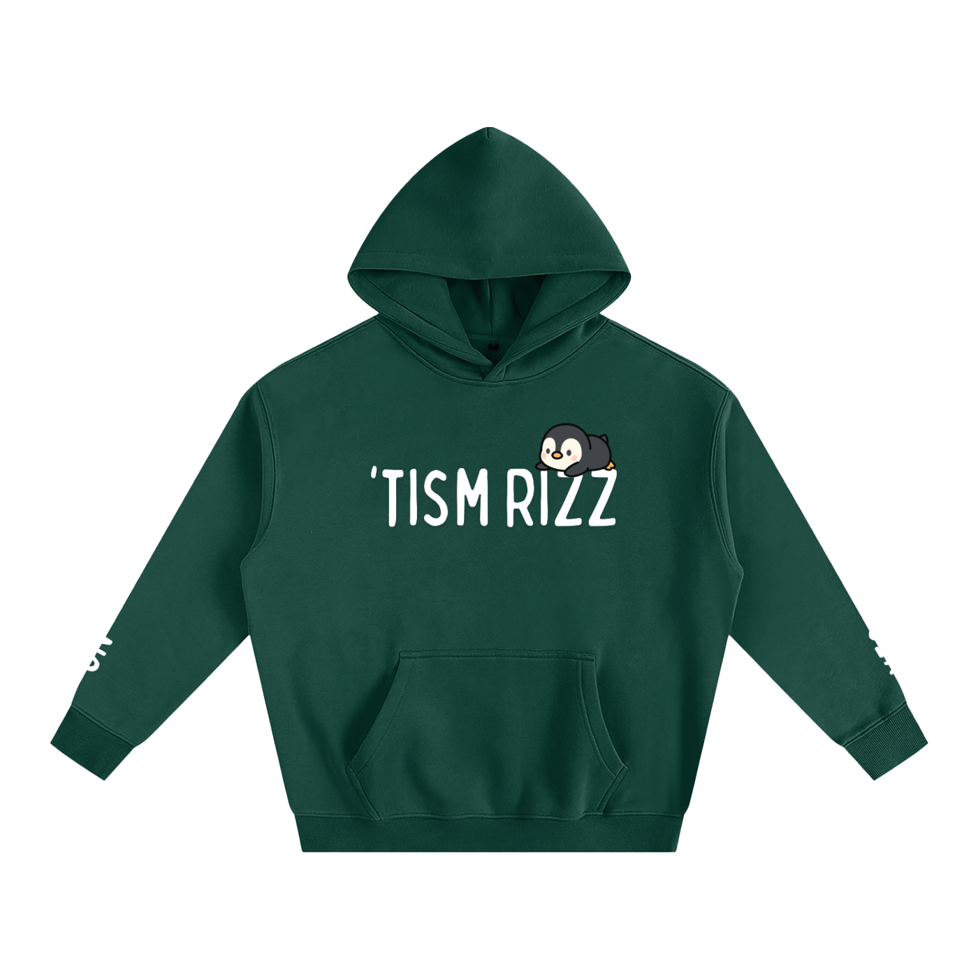 TISM RIZZ - Oversize Fleeced Communication Hoodie