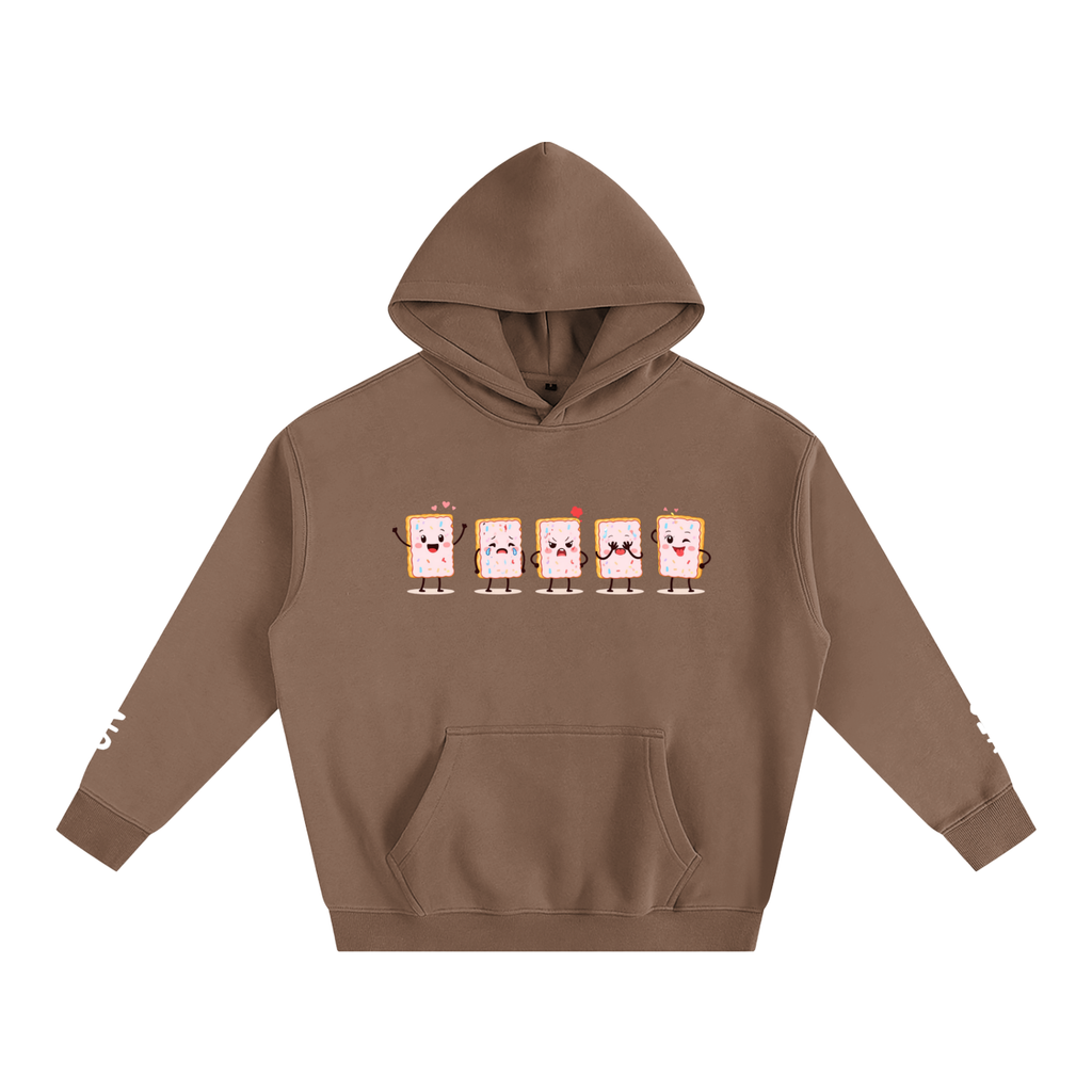 Emotional Poptart - Oversize Fleeced Hoodie