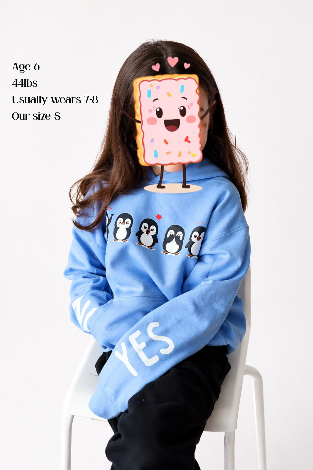 Emotional Penguin | Heavy Blend Youth Hooded Sweatshirt - Copy