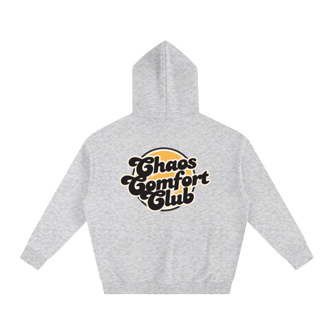 Chaos Comfort Club - Oversize Fleeced Hoodie
