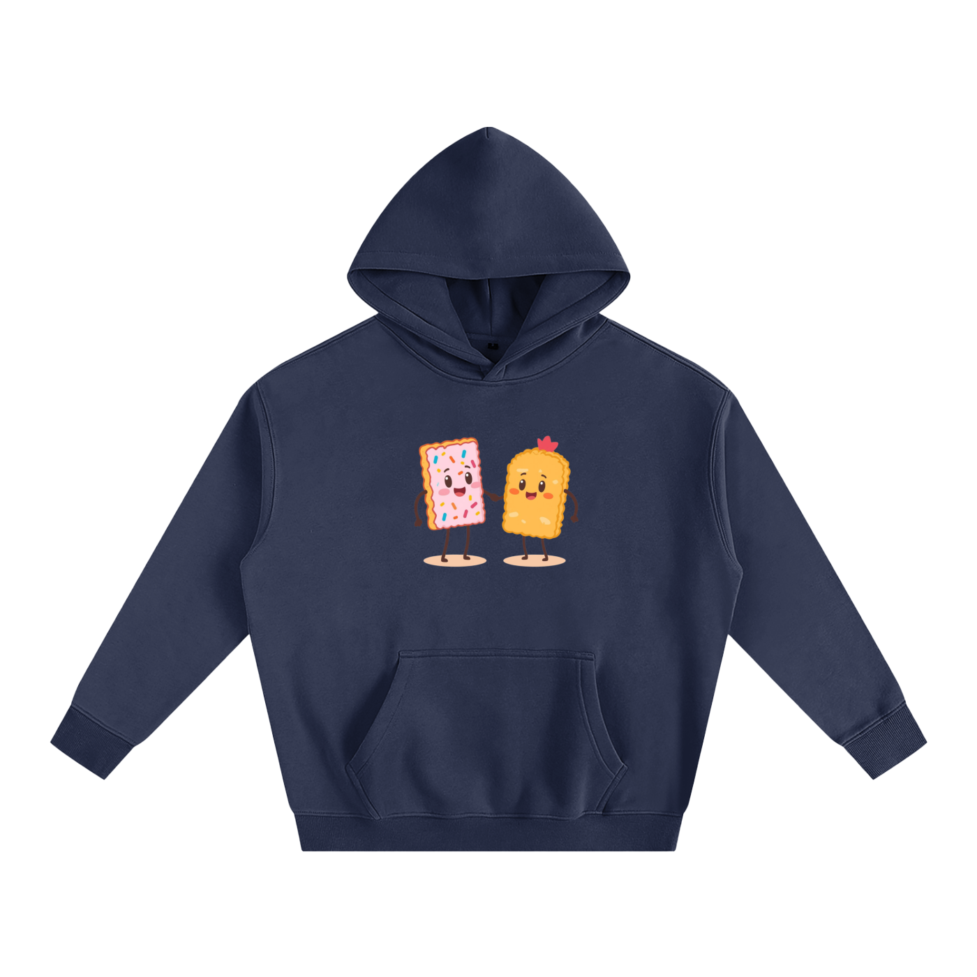 Chaos Comfort Club - Oversize Fleeced Hoodie