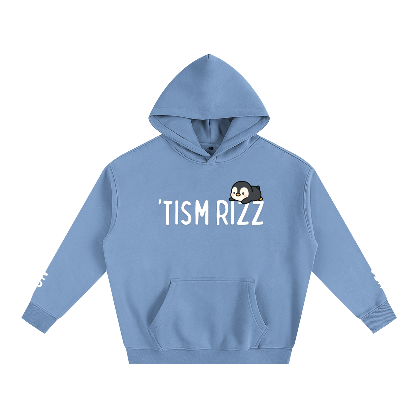 TISM RIZZ - Oversize Fleeced Communication Hoodie