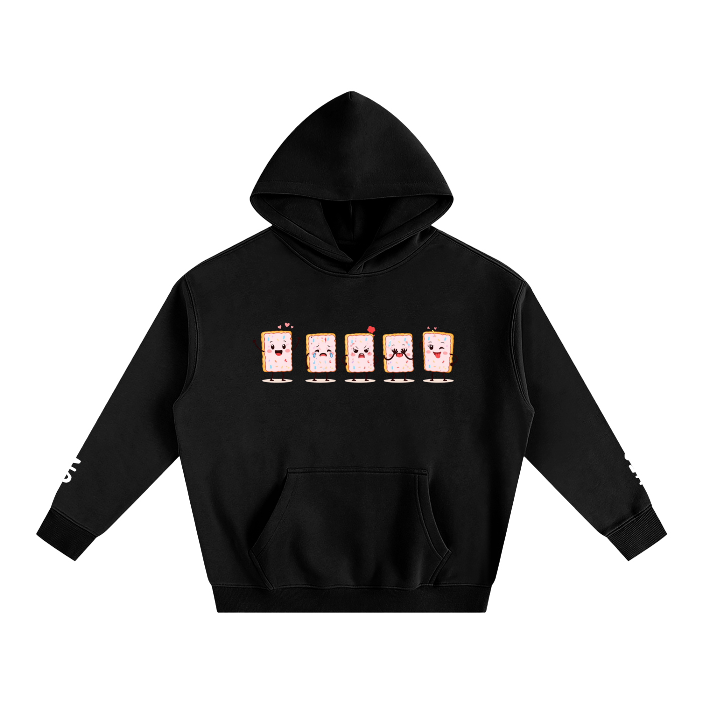 Emotional Poptart - Oversize Fleeced Hoodie