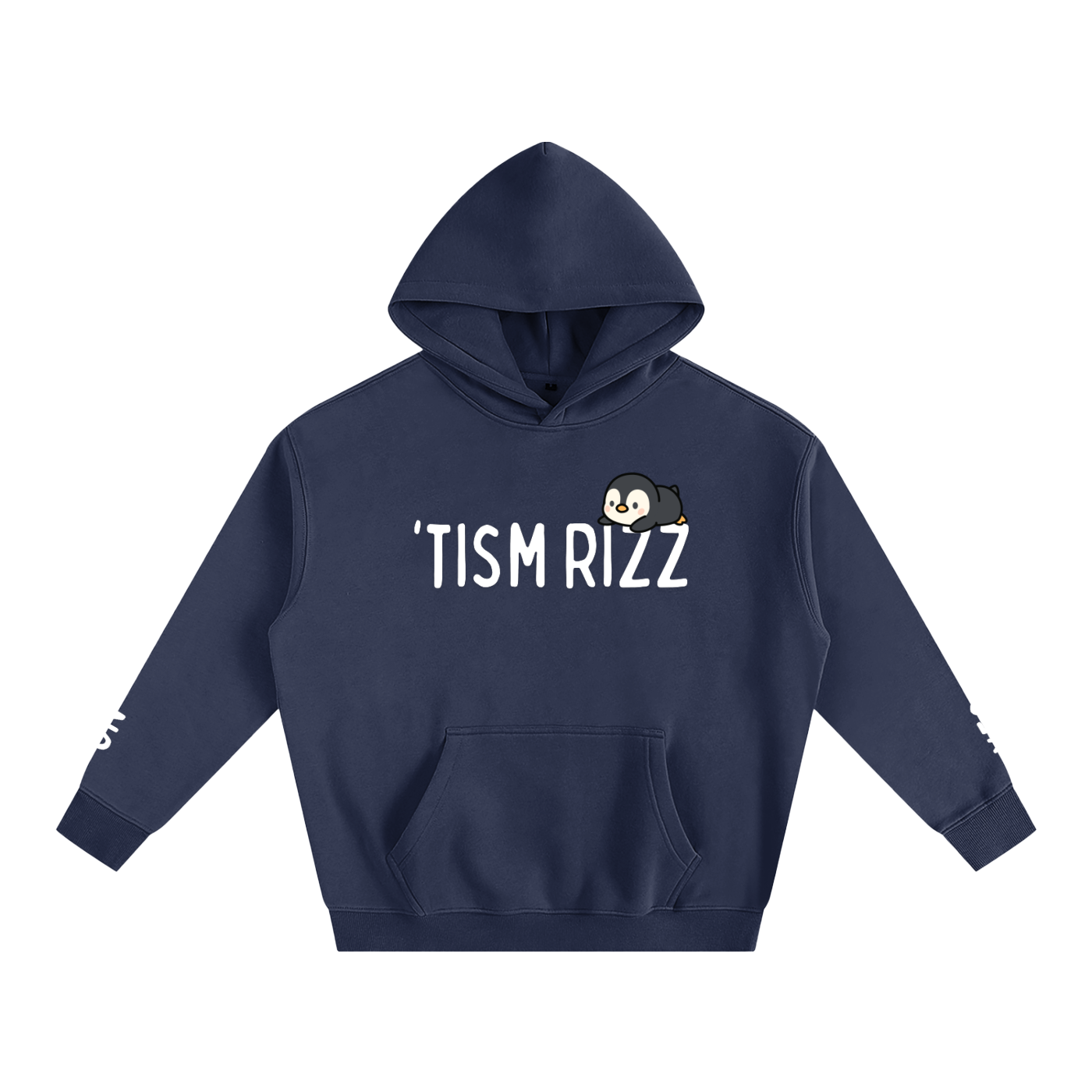 TISM RIZZ - Oversize Fleeced Communication Hoodie