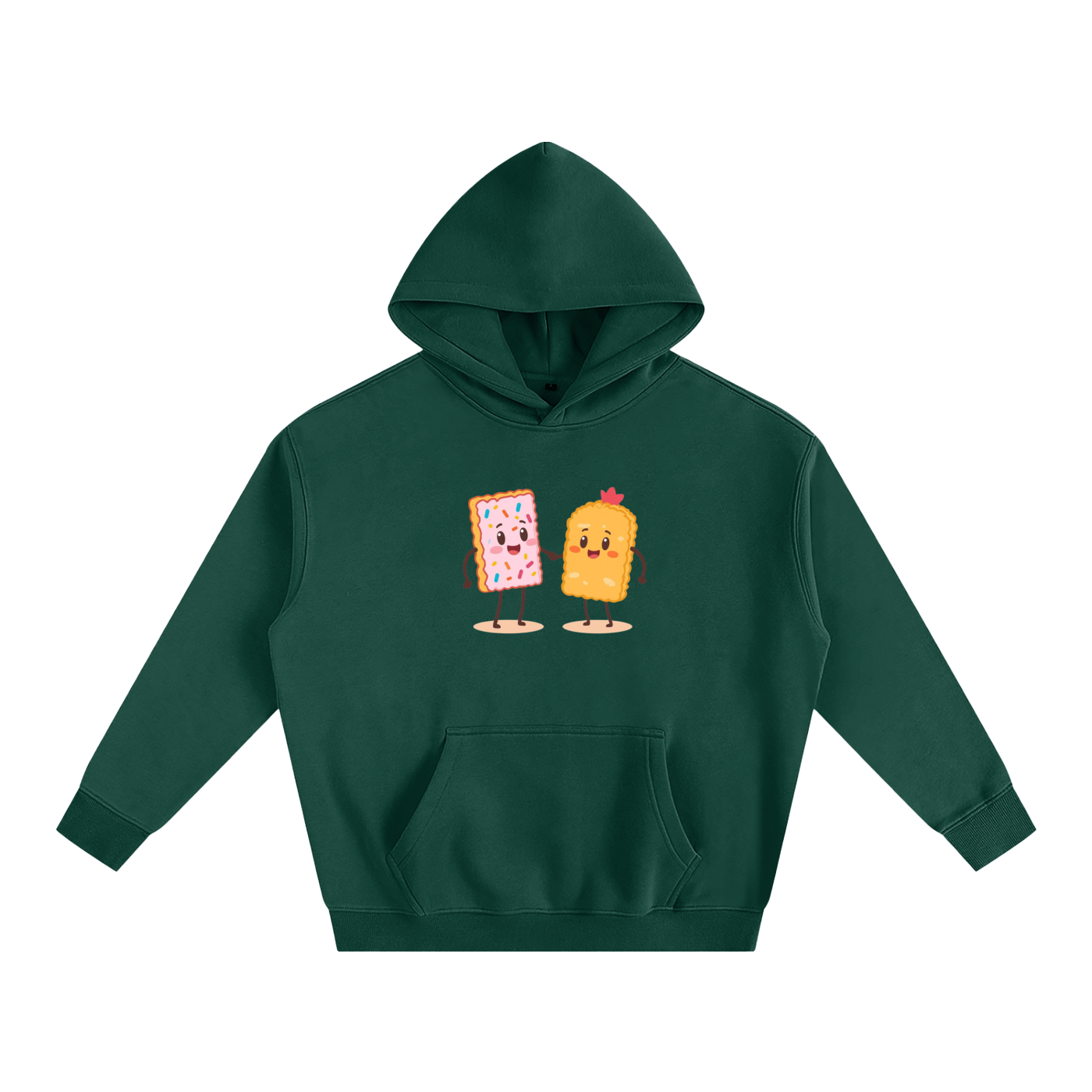 Chaos Comfort Club - Oversize Fleeced Hoodie