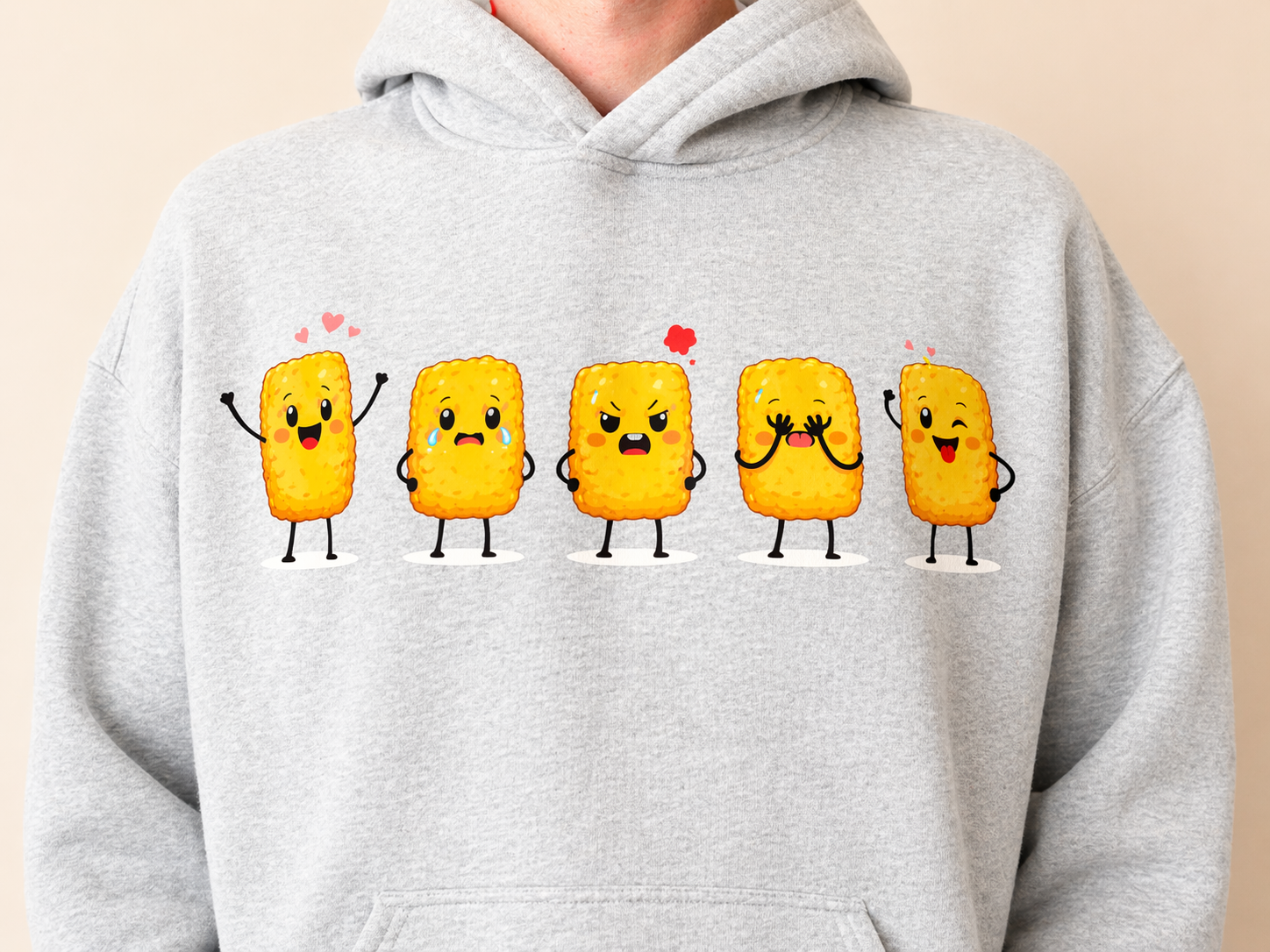 Emotional Nuggie - Oversize Fleeced Hoodie