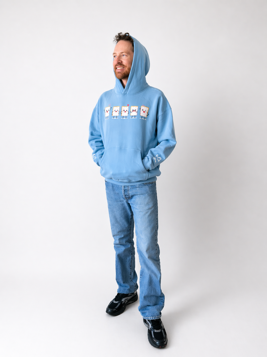 Emotional Poptart - Oversize Fleeced Hoodie