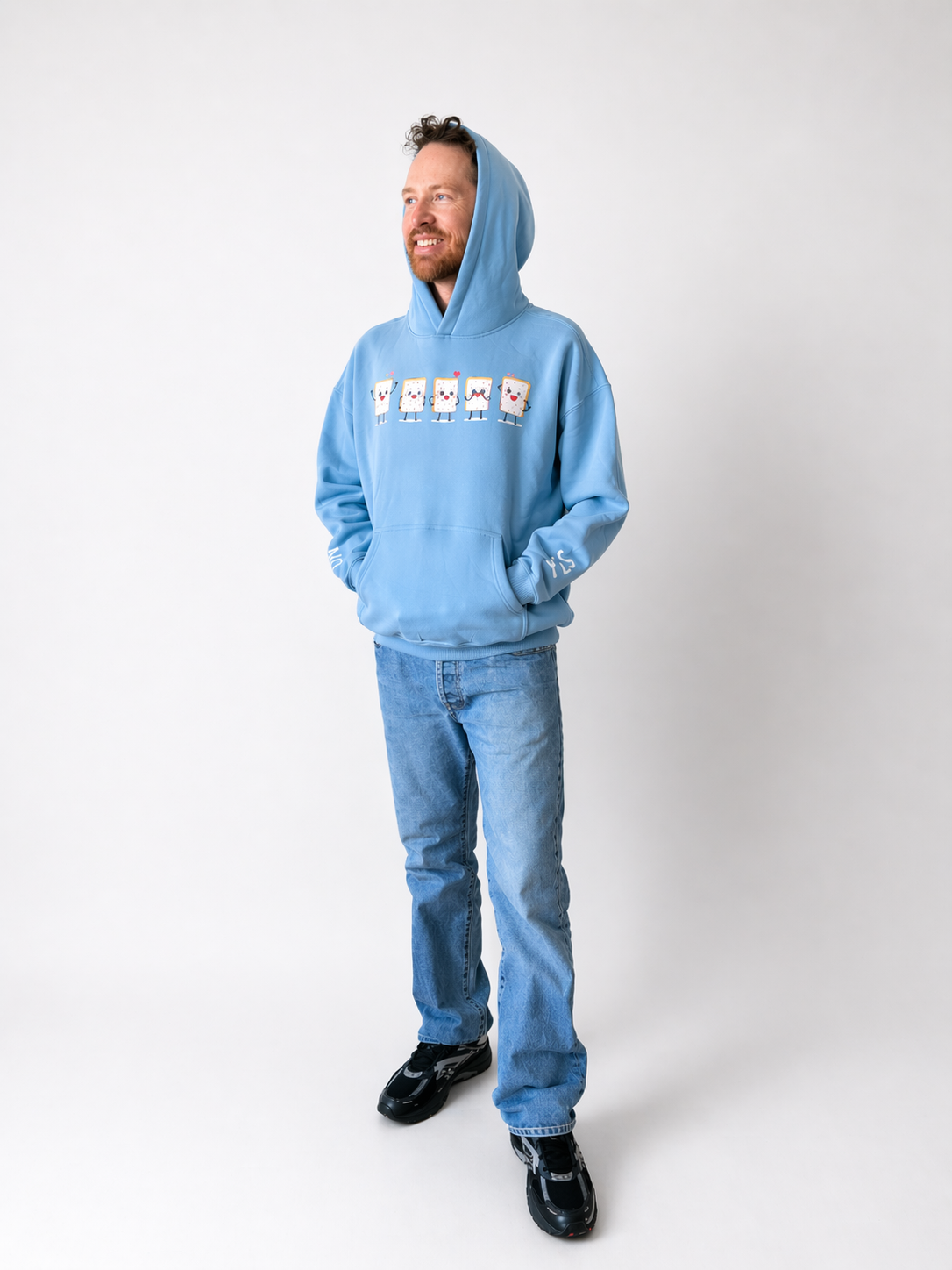 Emotional Poptart - Oversize Fleeced Hoodie