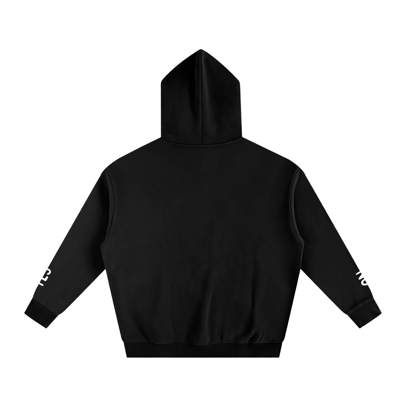 Feeling Nonverbal Cursive  - Oversize Fleeced Communication Hoodie