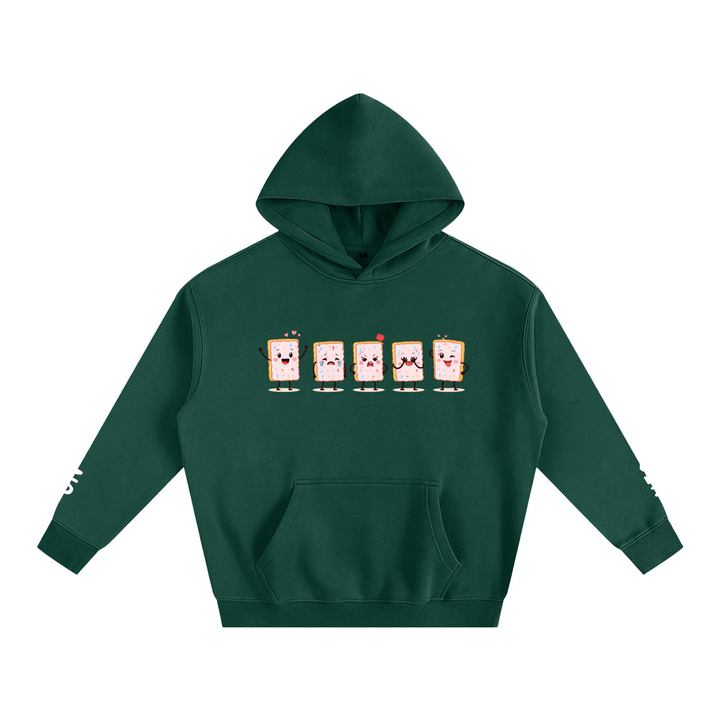 Emotional Poptart - Oversize Fleeced Hoodie