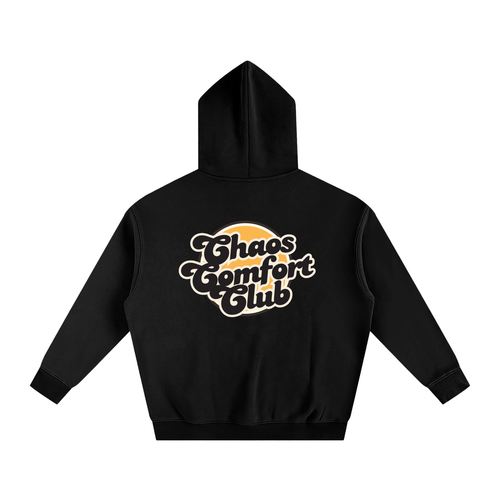 Chaos Comfort Club - Oversize Fleeced Hoodie