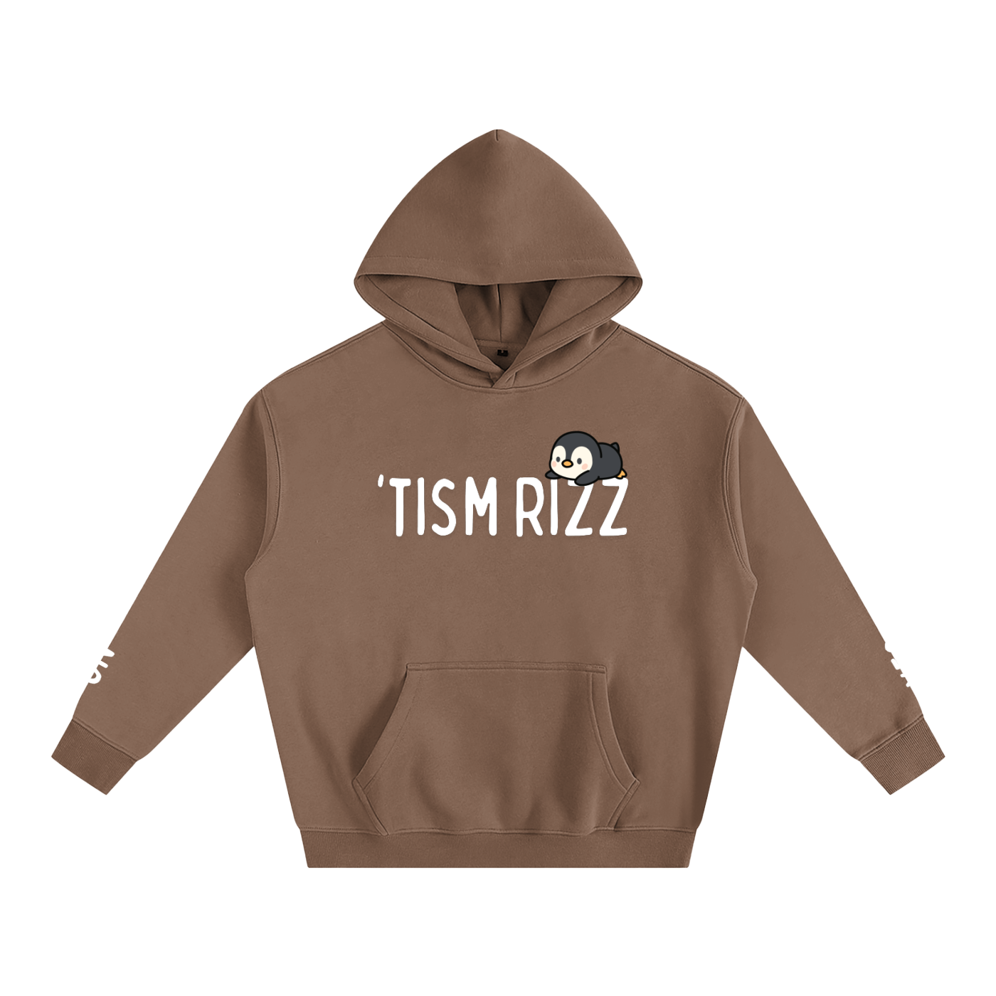 TISM RIZZ - Oversize Fleeced Communication Hoodie