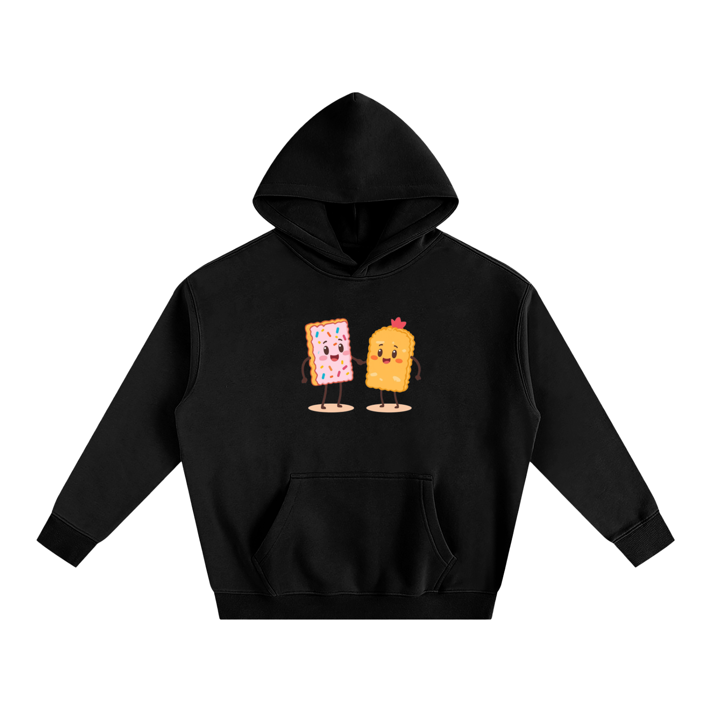 Chaos Comfort Club - Oversize Fleeced Hoodie