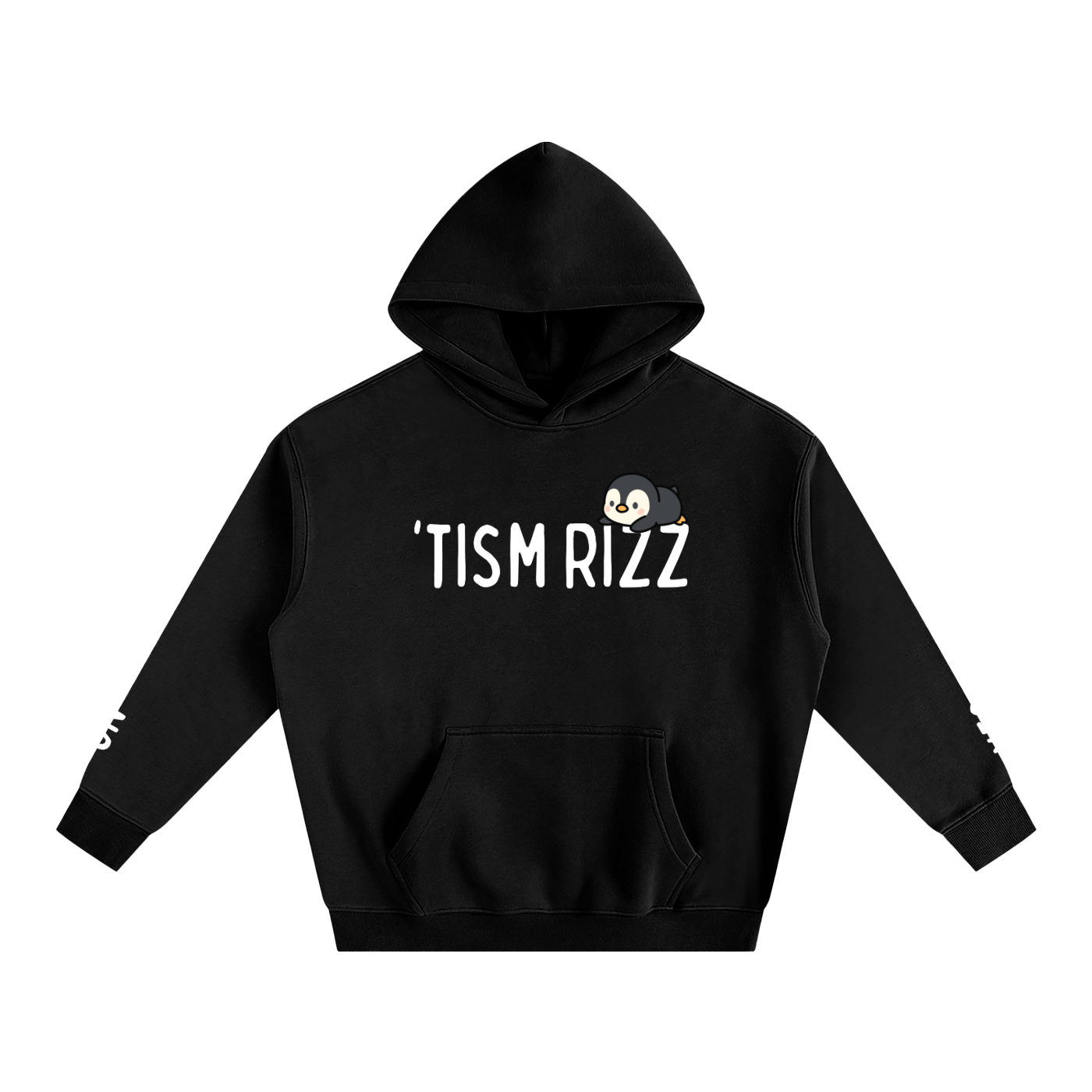 TISM RIZZ - Oversize Fleeced Communication Hoodie