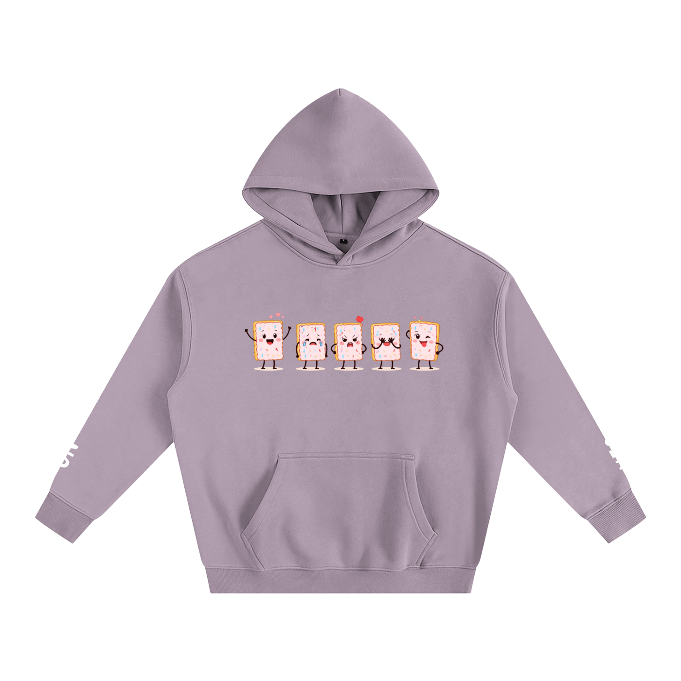Emotional Poptart - Oversize Fleeced Hoodie