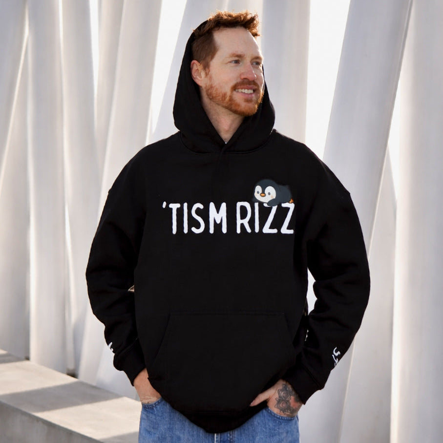TISM RIZZ - Oversize Fleeced Communication Hoodie