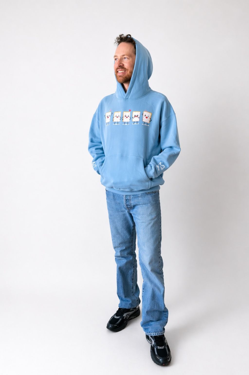 Emotional Poptart - Oversize Fleeced Hoodie