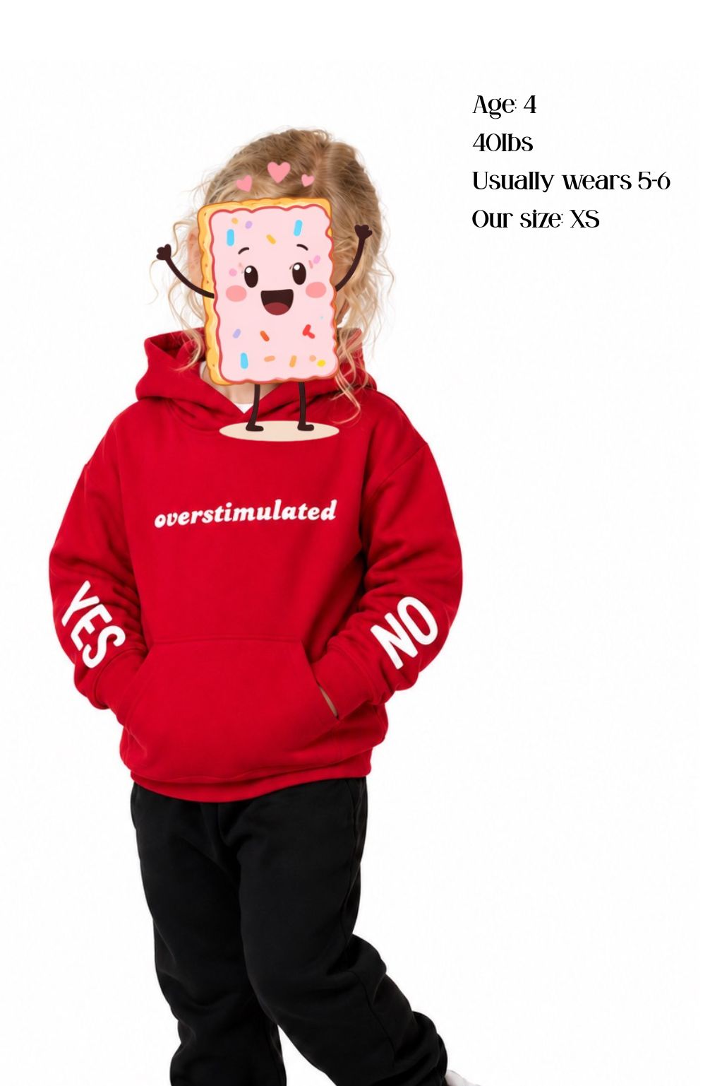 Overstimulated | Heavy Blend Youth Hooded Sweatshirt