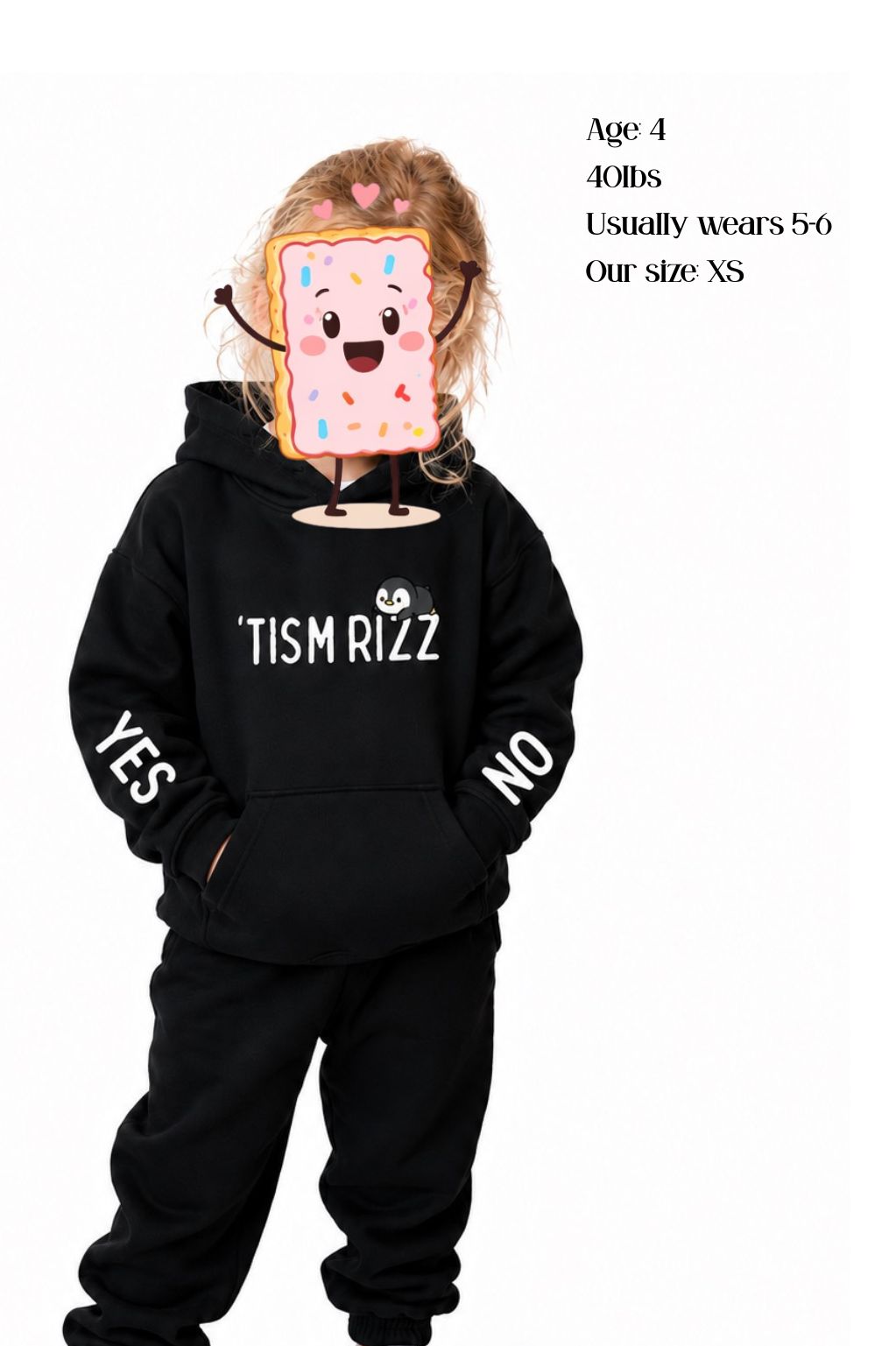 'TISM RIZZ | Heavy Blend Youth Hooded Sweatshirt